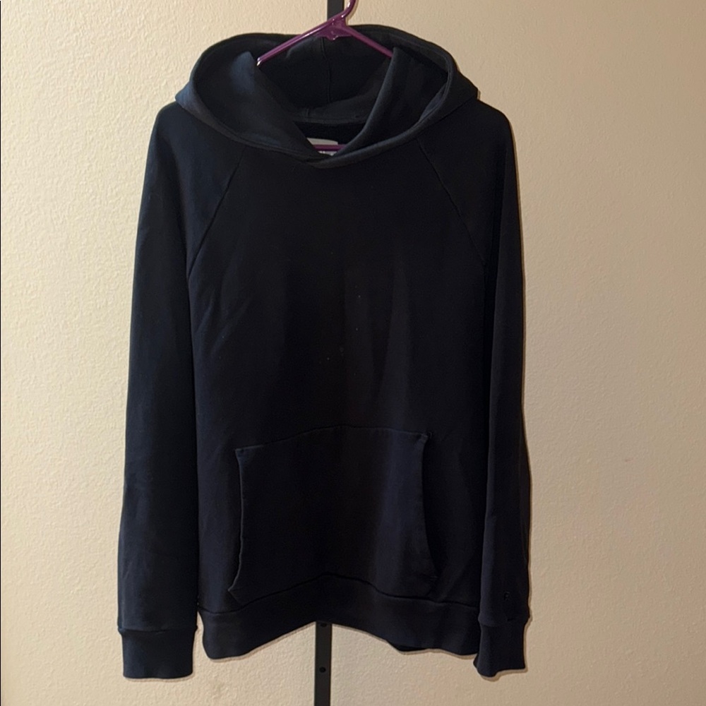 Everlane Men’s Black Organic Cotton Sweatshirt Hoodie Size XL